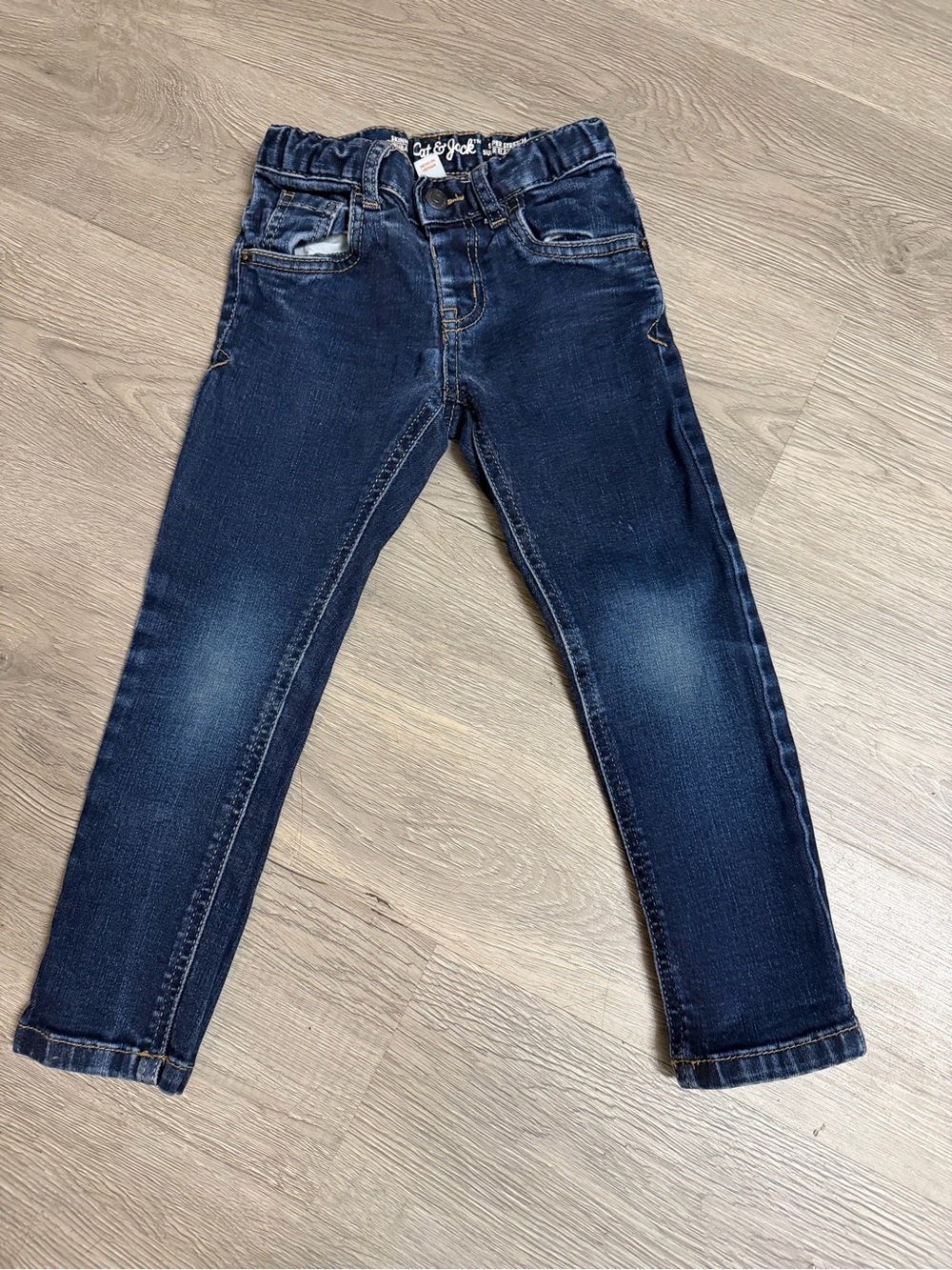 Cat & Jack Girls Skinny Jeans Size 4T Super Stretch